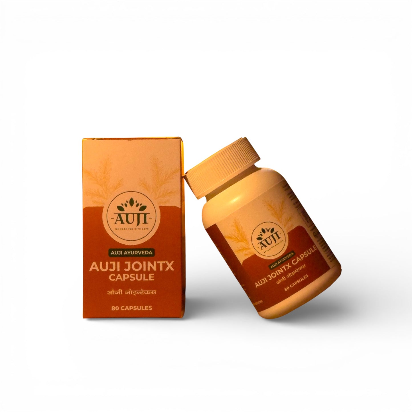 AUJI JointX Capsule – Ayurvedic Joint Care for Mobility & Flexibility | 80 Capsules